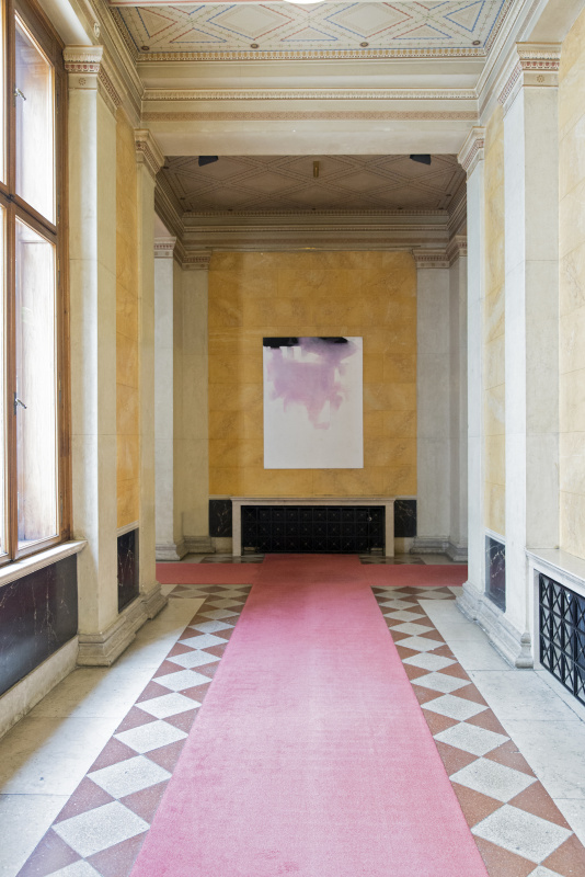 Walter Vopava - Ohne Titel am Gang vor dem Büro der Präsidentin des Nationalrates