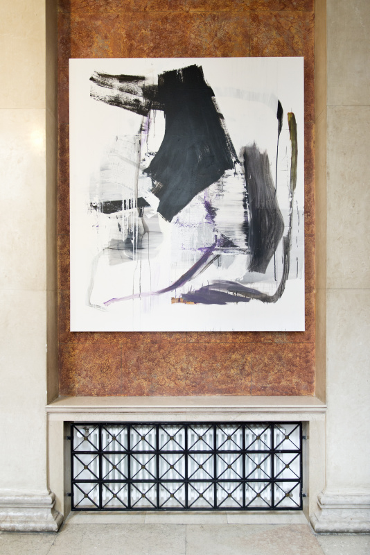 Franco Kappl - Ohne Titel am Gang vor dem Lokal VI