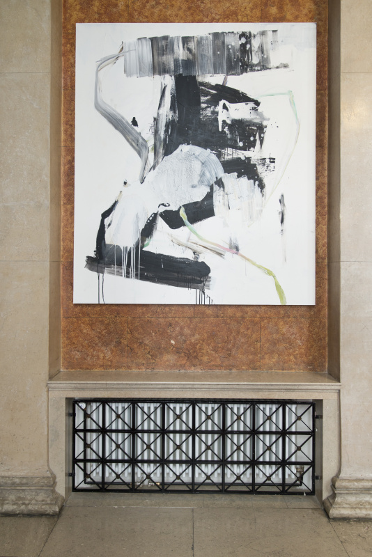 Franco Kappl - Ohne Titel am Gang vor dem Lokal IV