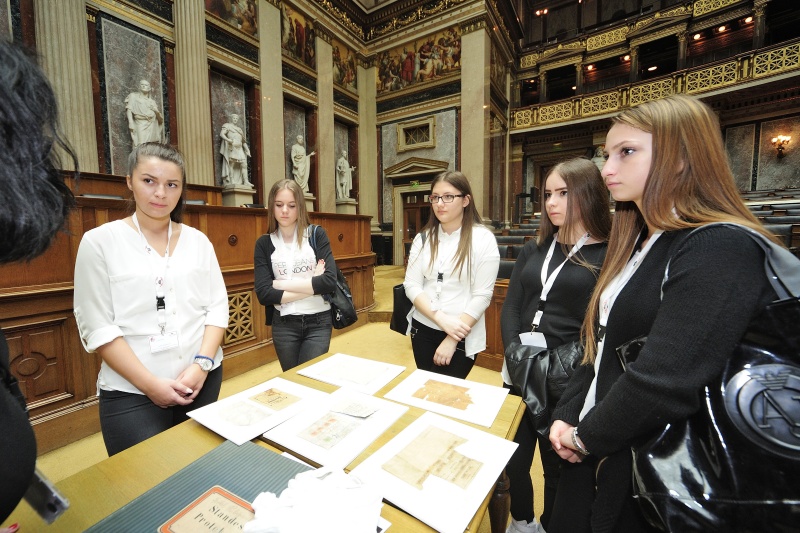 Präsentation der Fundstücke aus dem Historischen Sitzungssaal