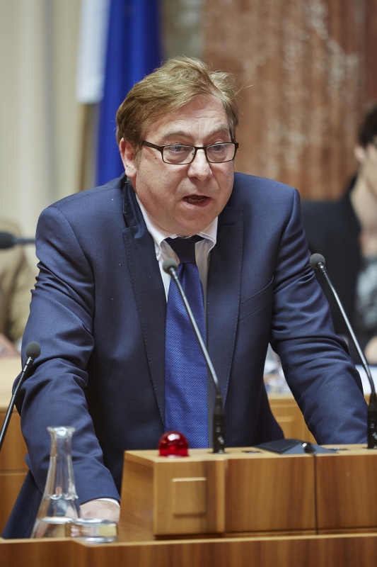 Kurt Stuerzenbecher am Rednerpult