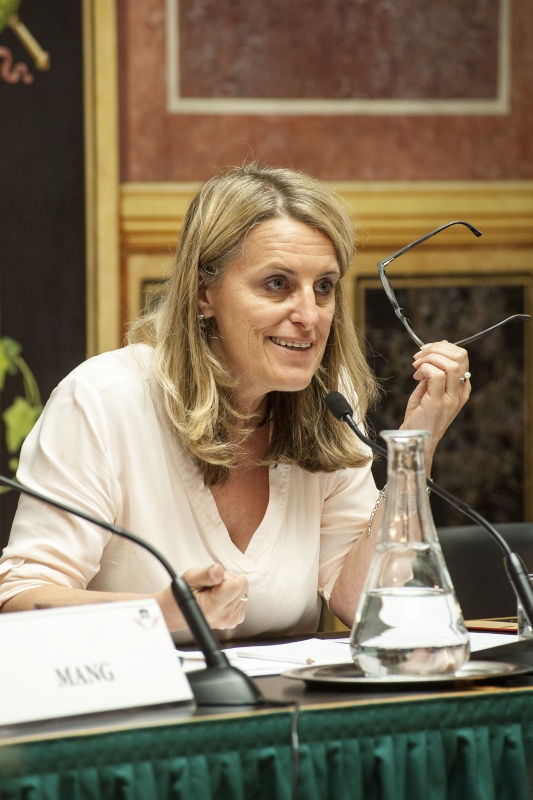 Nationalratsabgeordnete und Behindertensprecherin Ulrike Königsberger-Ludwig (S) am Abschlusspodium