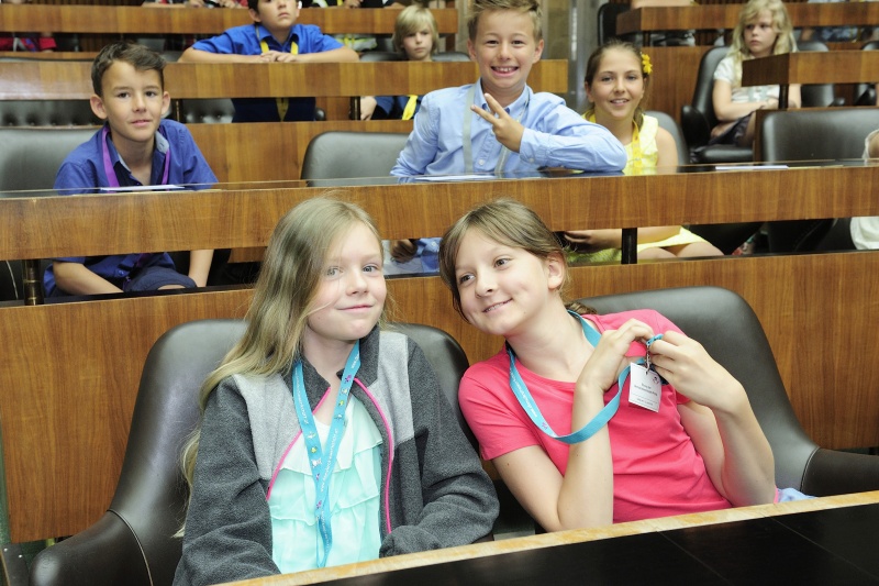 Blick in Richtung SchülerInnen