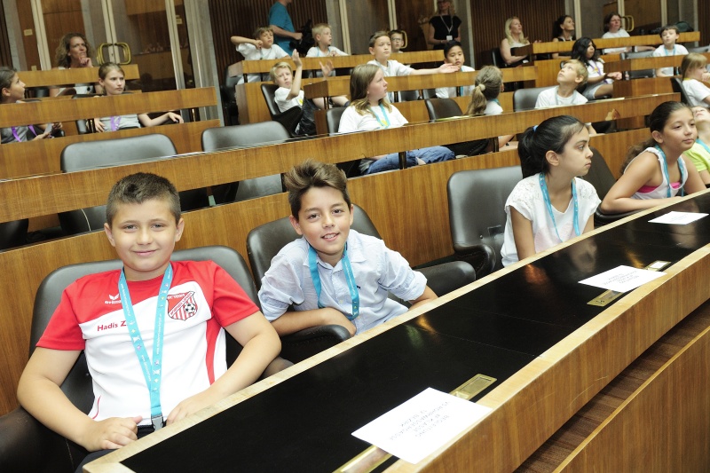 Blick in Richtung SchülerInnen