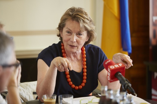 Bundesratspräsidentin Sonja Zwazl (V)