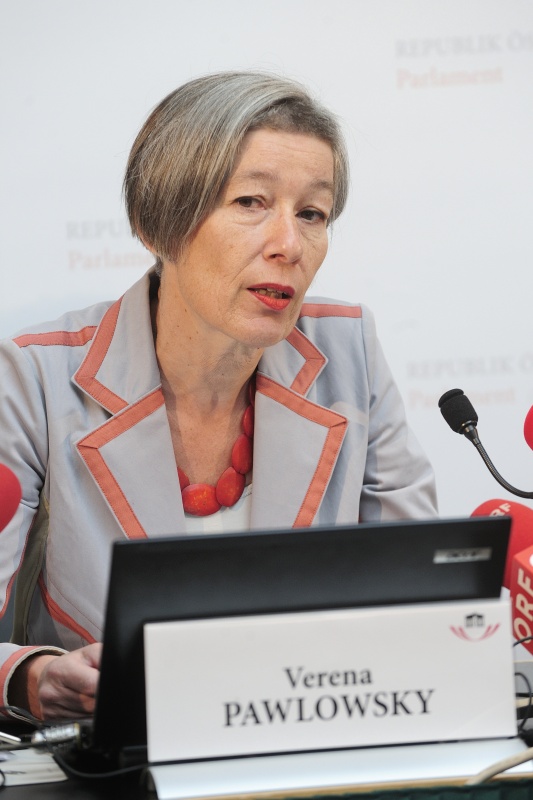 Historikerin Verena Pawlowsky am Wort