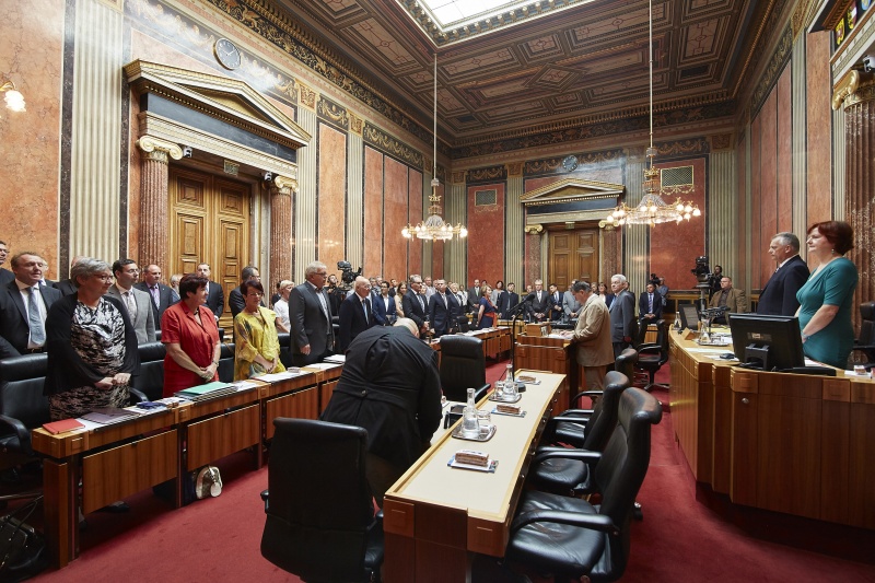 Angelobung der neuen BundesrätInnen