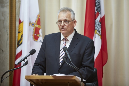 Bundesratspräsident Gottfried Kneifel (V) präsentiert die Schwerpunkte seiner kommenden Amtszeit