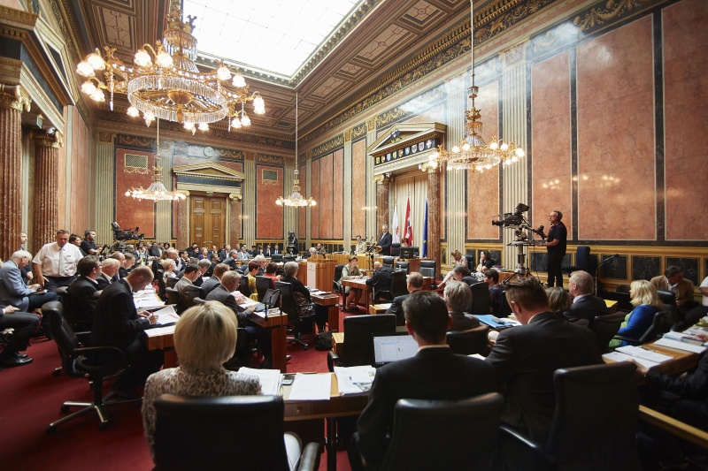 Bundesratspräsident Gottfried Kneifel (V) präsentiert die Schwerpunkte seiner kommenden Amtszeit