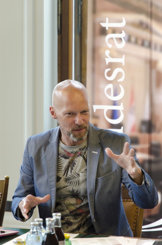 Bundesrat Marco Schreuder (G) am Wort