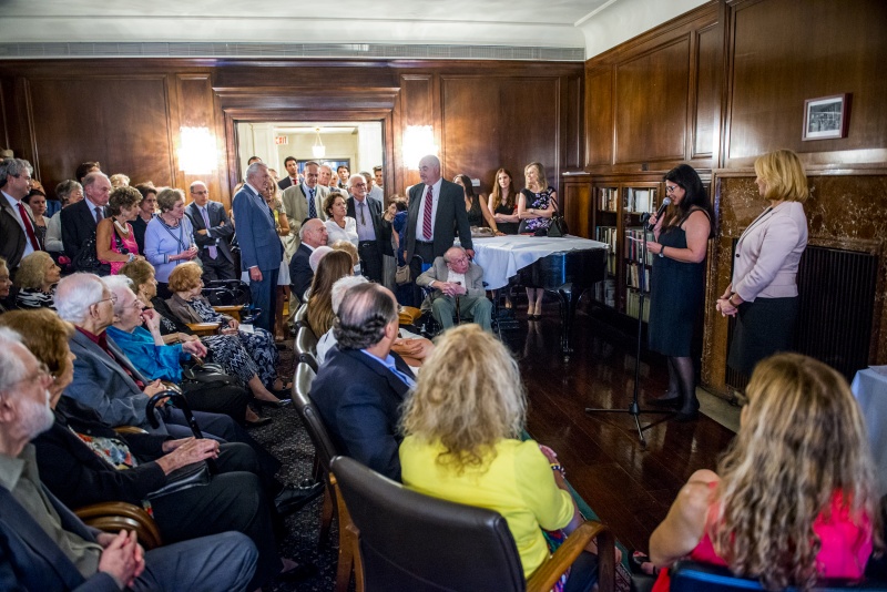 Blick Richtung EmpfangsteilnehmerInnen