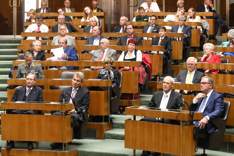 Blick Richtung  VeranstaltungsteilnehmerInnen