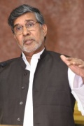 Friedensnobelpreisträger 2014 Kailash Satyarthi am Wort