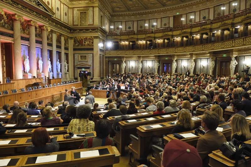 Blick in Richtung VeranstaltungsteilnehmerInnen
