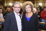 v.li.: ORF-Generaldirektor Alexander Wrabetz und Angela Davis