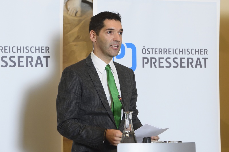 Geschäftsführer Presserat Alexander Warzilek am Wort
