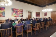 Aussprache mit der tschechischen Delegation