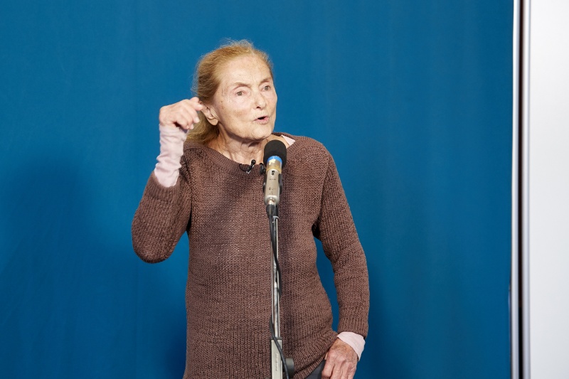 Schauspielerin und Zeitzeugin Erni Mangold