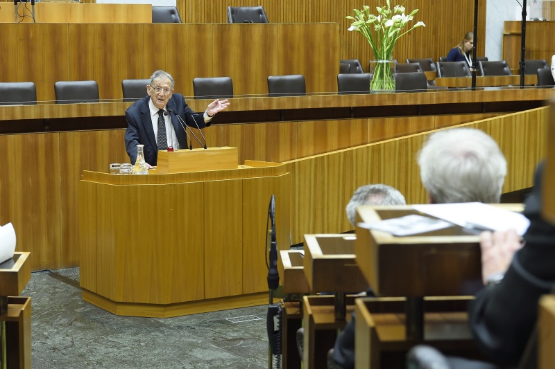 Historiker Yehuda Bauer am Wort
