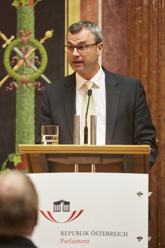3. Nationalratspräsident Norbert Hofer (F) am Rednerpult