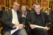 v.li: 3. Nationalratspräsident Norbert Hofer (F), Nationalratsabgeordnete Anneliese Kitzmüller (F) und Dozent Michael Ley