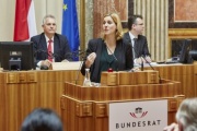 Staatssekretärin Sonja Steßl (V) am Wort