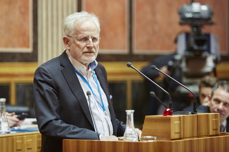 RISC Johannes Kepler Universität Linz Bruno Buchberger am Rednerpult