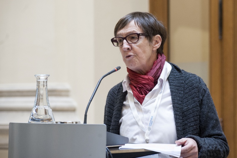 Panel 5: Universität Wien Brigitte Bailer bei ihrem Vortrag