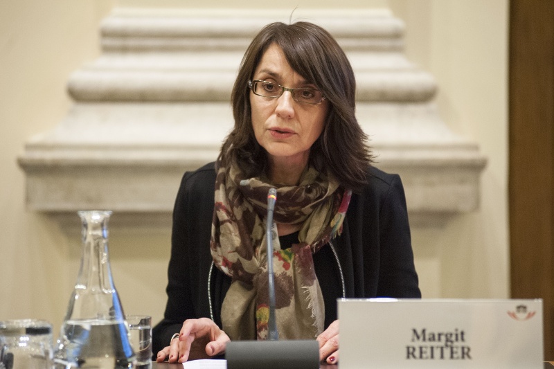 Panel 6: Universität Wien Margit Reiter bei ihrem Vortrag