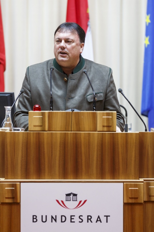 Bundesrat Andreas Köll (V) am Rednerpult