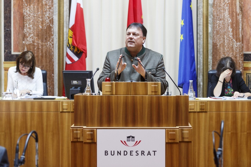 Bundesrat Andreas Köll (V) am Rednerpult