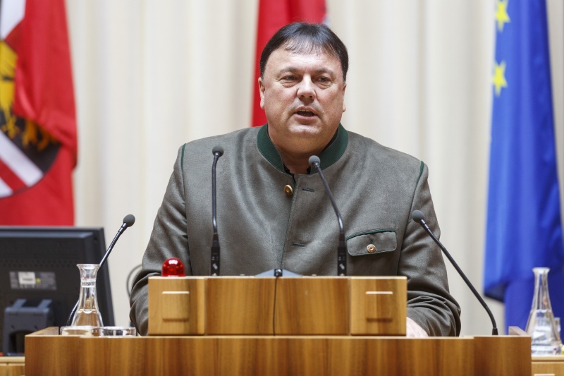 Bundesrat Andreas Köll (V) am Rednerpult