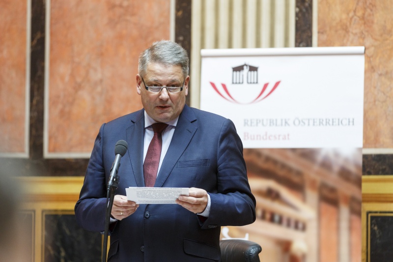 Landwirtschaftsminister Andrä Rupprechter (V) am Wort