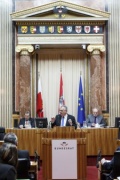Bundesrat Gottfried Kneifel (V) am Rednerpult