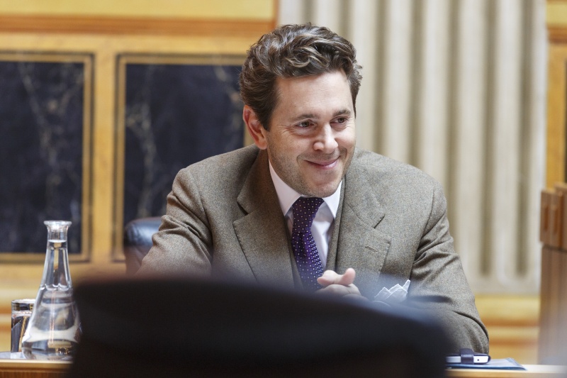 Staatssekretär Harald Mahrer (V) auf der Regierungsbank am Wort