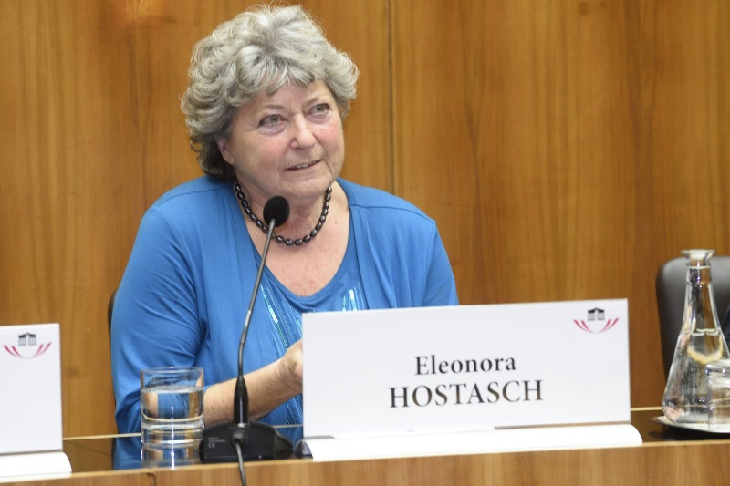Bundesminsterin a.D. Eleonora Hostasch am Wort