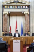 Bundesrats Michael Lindner (S) am Rednerpult