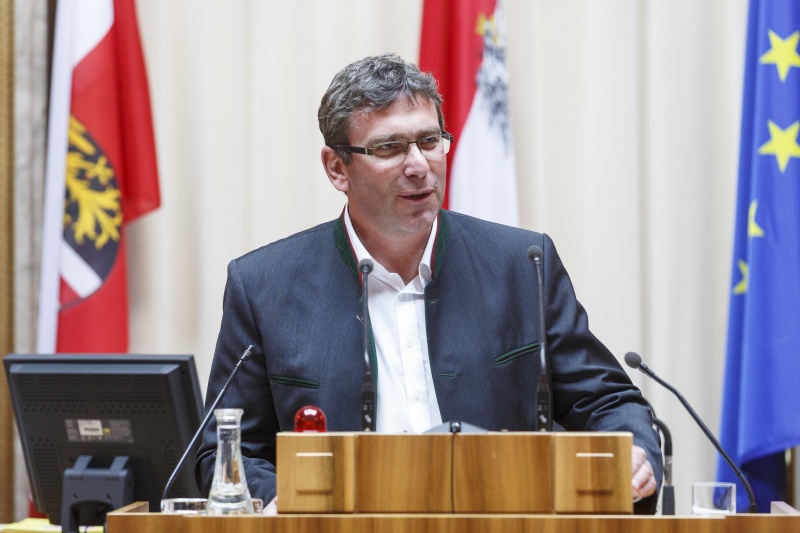 Bundesrat Arnd Meissl (F) am Rednerpult