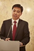 Botschafter der Volksrepublik China S.E.Zhao Bin am Rednerpult
