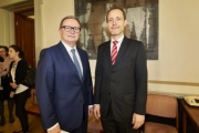 von links: Zweiter Nationalratspräsident Karlheinz Kopf (V) und EU-Kommission Wien Jörg Wojahn
