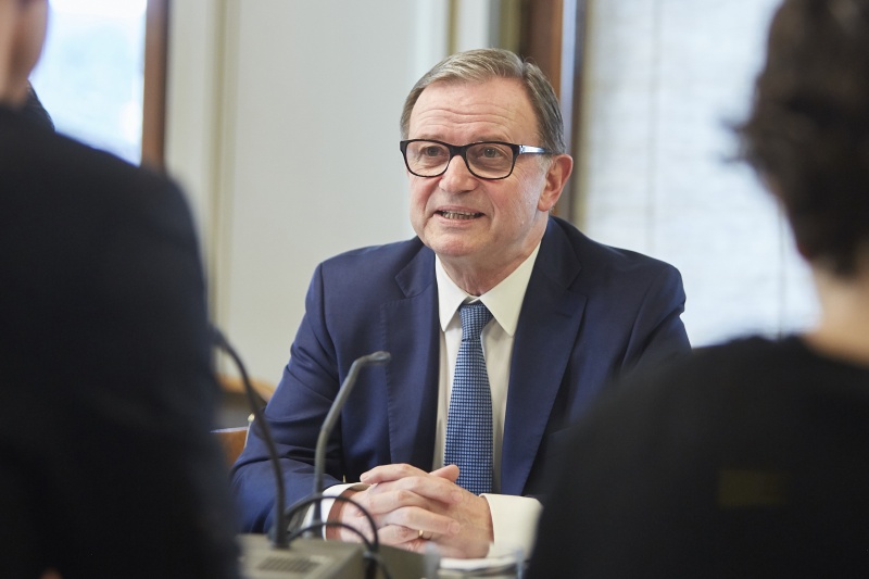 Zweiter Nationalratspräsident Karlheinz Kopf während der Aussprache