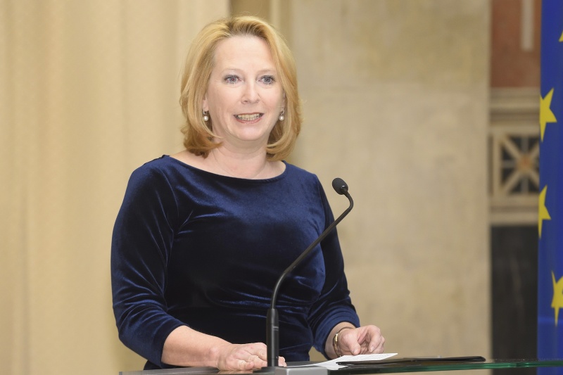 Nationalratspräsidentin Doris Bures (S) am Wort