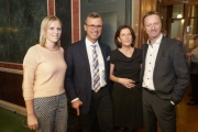 Dritter Nationalratspräsident Norbert Hofer (F) (2. von links) und VeranstaltungsteilnehmerInnen