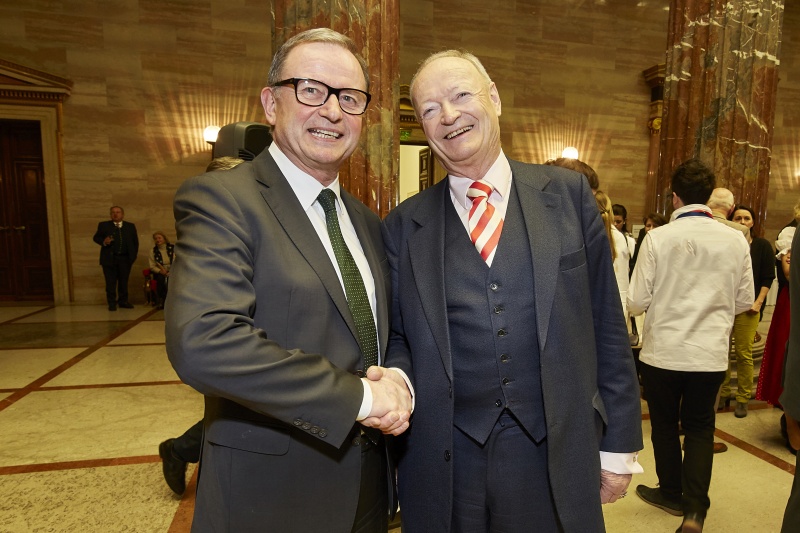 von links: Zweiter Nationalratspräsident Karlheinz Kopf, Andreas Khol