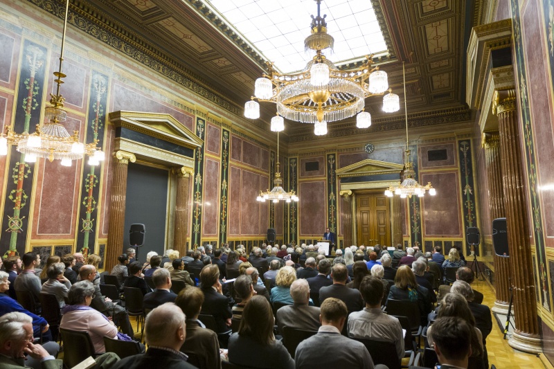 Zweiter Nationalratspräsident Karlheinz Kopf (V) bei der Begrüßung