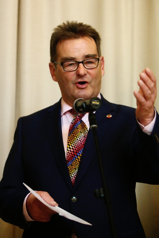 Bundesratspräsident Josef Saller (V) am Wort