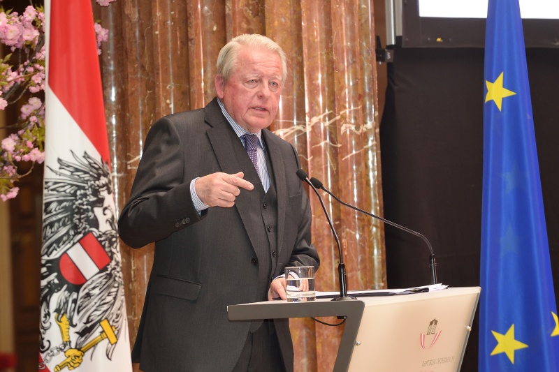 Bundeskanzler a. D. Franz Vranitzky am Wort