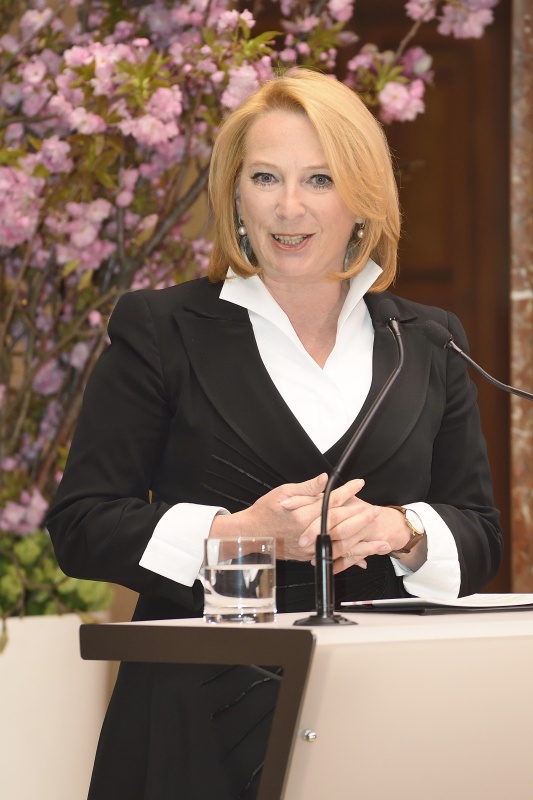 Nationalratspräsidentin des Doris Bures (S) am Wort