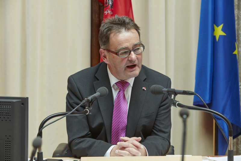 Schlussworte von Bundesratspräsident Josef Saller (V)