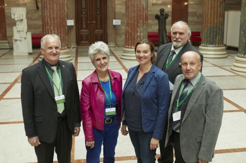 Gruppenfoto der Grünen Delegation